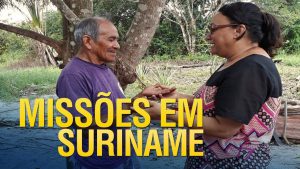 Gideões na busca de almas em Suriname